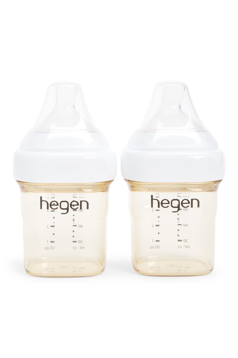 PCTO 2-Pack 5 oz. Feeding Bottles, Main, color, WHITE