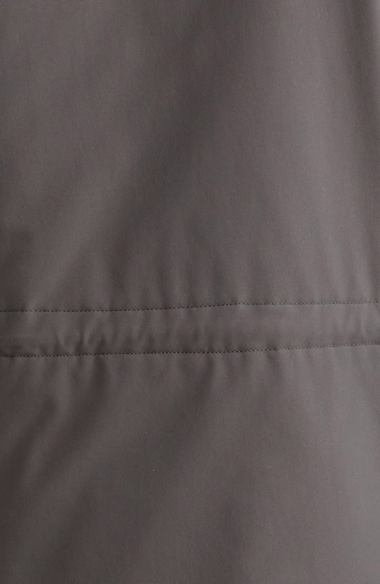 Herno Keystone Nylon Field Jacket with Faux Fur Lining, Alternate, color, 