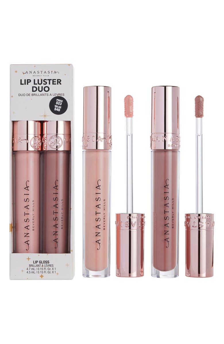 Anastasia Beverly Hills Lip Lustre Duo (Limited Edition) $40 Value, Main, color, 