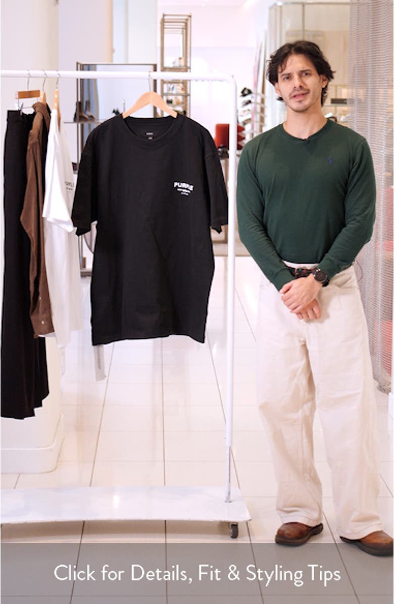 Heavyweight Jersey Graphic T-Shirt, sales video thumbnail