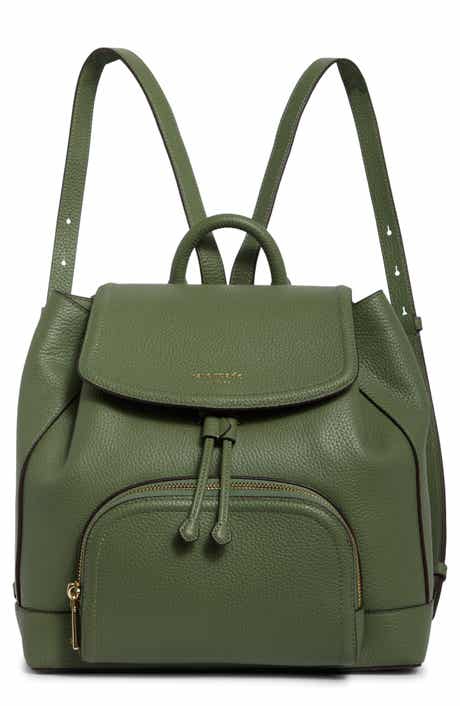 Pebbled Leather Backpack
