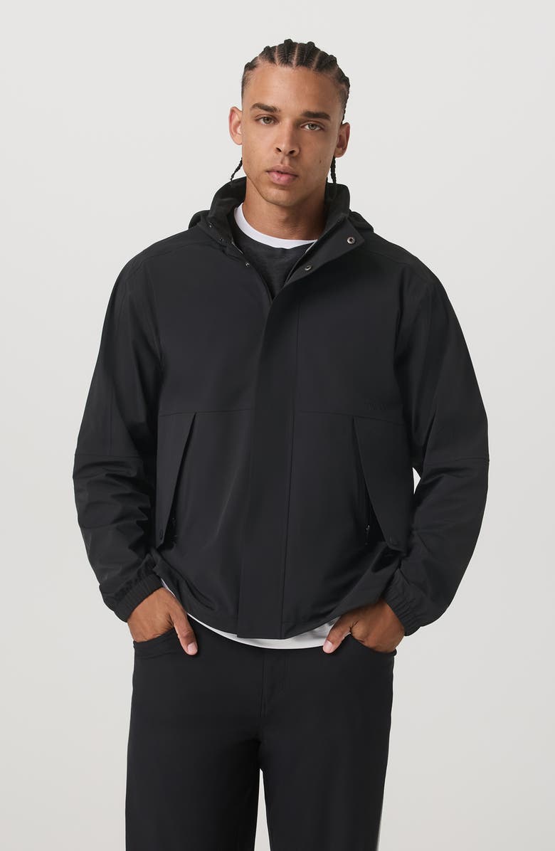 Vuori Stormbreak Waterproof Rain Jacket, Alternate, color, Black