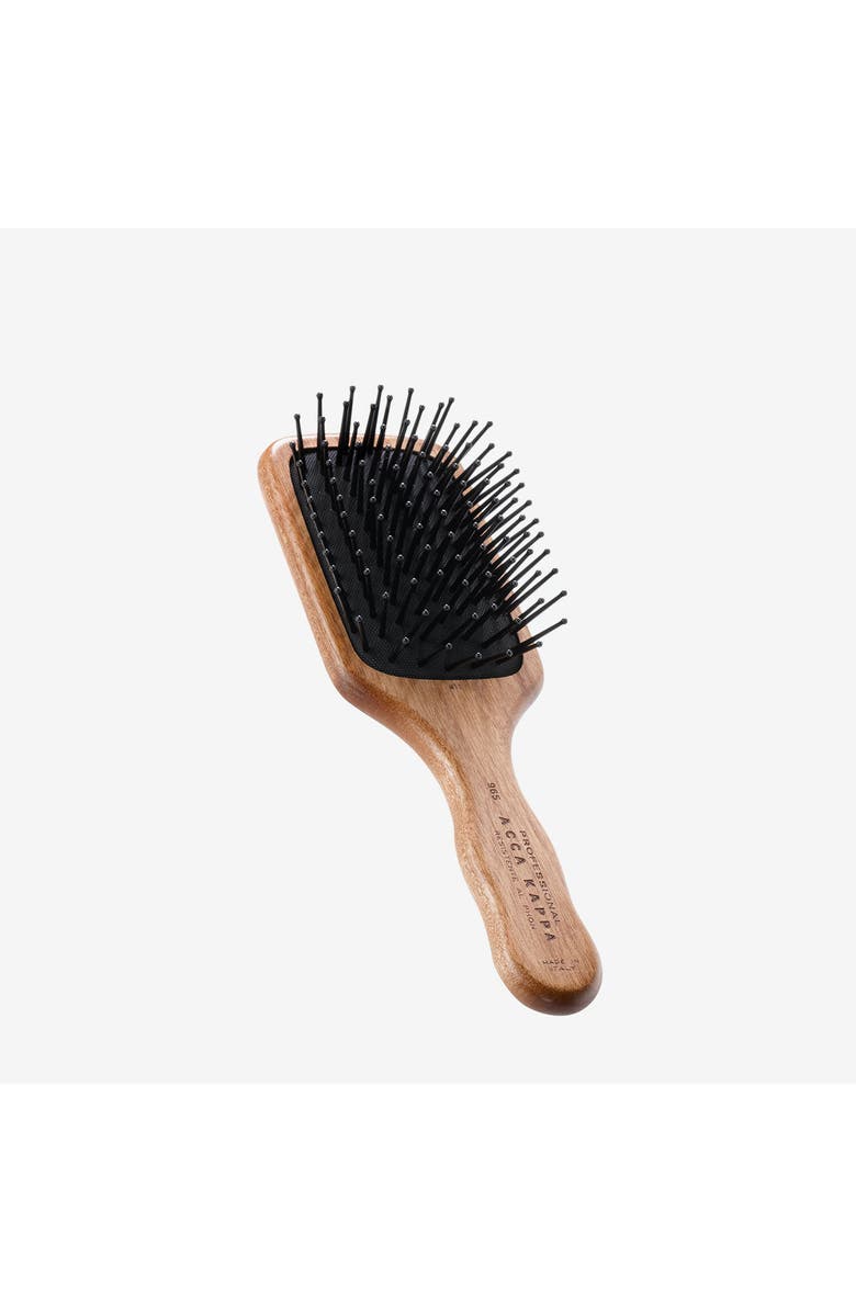 ACCA KAPPA Classic Paddle Brush - Pom Pins, Main, color, Brown