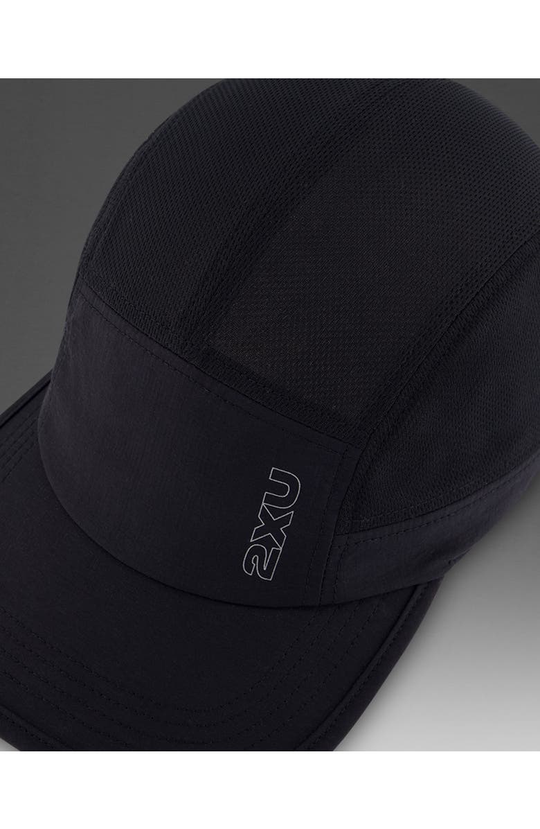 2XU Light Speed Cap, Alternate, color, Black/Silver Reflective