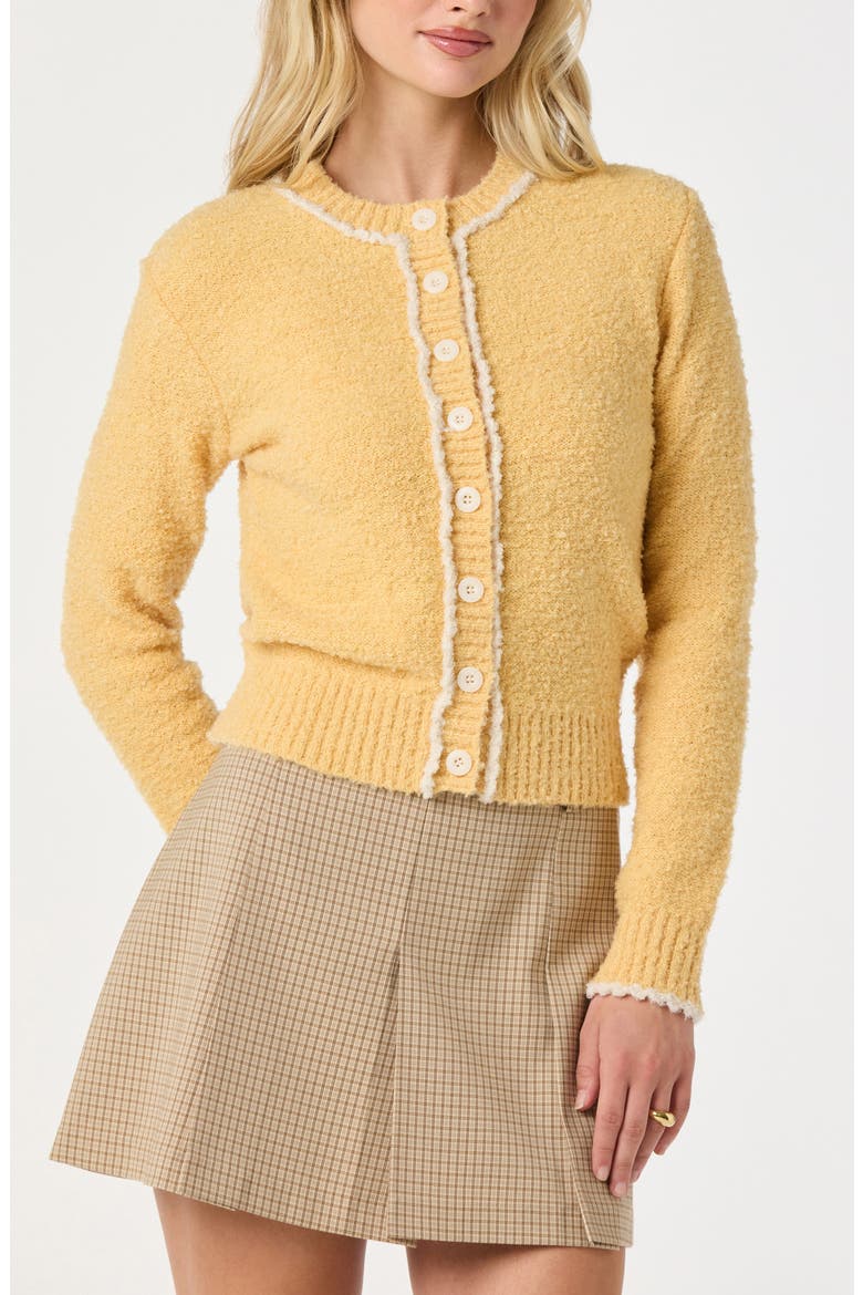 Pleat Plaid Miniskirt, Alternate, color, TAN PLAID