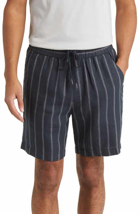 Vince Windsor Stripe Drawstring Shorts