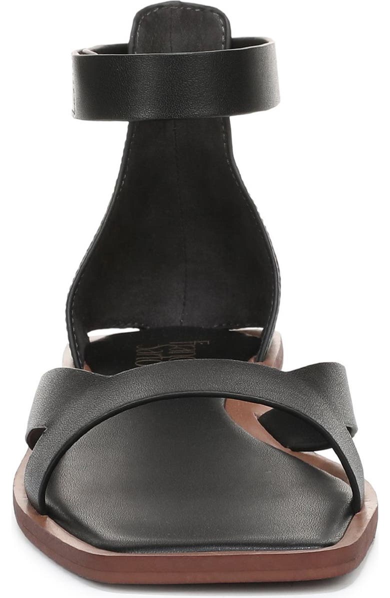 Franco Sarto Elisa Ankle Strap Sandal, Alternate, color, Black