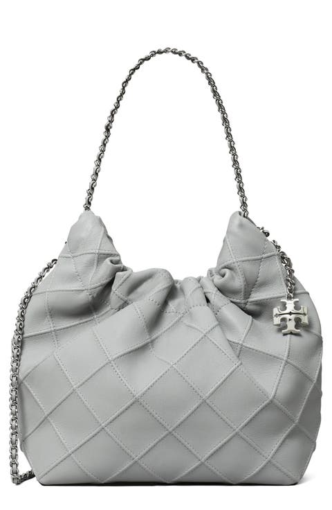 Mini Fleming Quilted Leather Hobo Bag