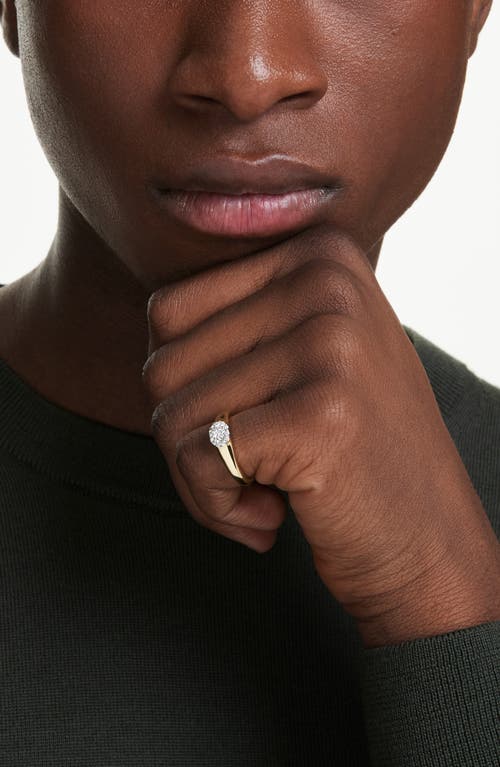 Swarovski Dextera Crystal Ring In Gold