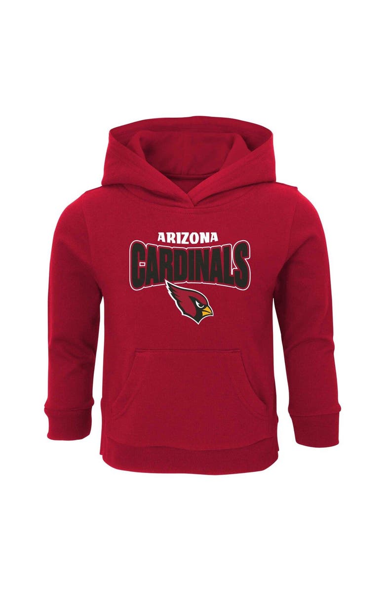 Outerstuff Toddler Cardinal Arizona Cardinals Draft Pick Pullover Hoodie, Main, color, Cardinal