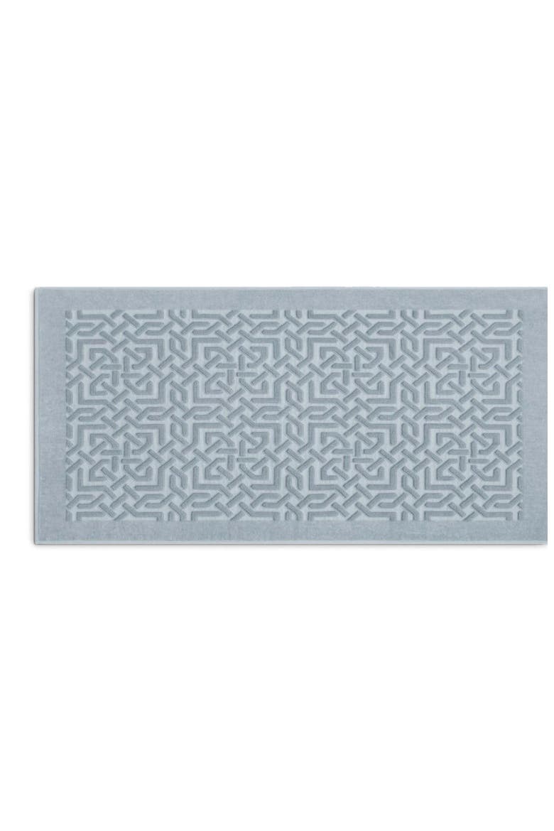 Mira Bath mat, Alternate, color, Blue
