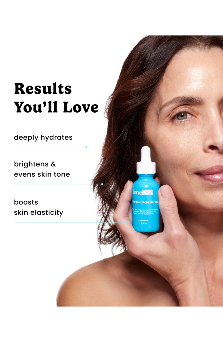 Timeless Skin Care Vitamin C + Peptides + Hyaluronic Acid Serum, Alternate, color, 4Oz