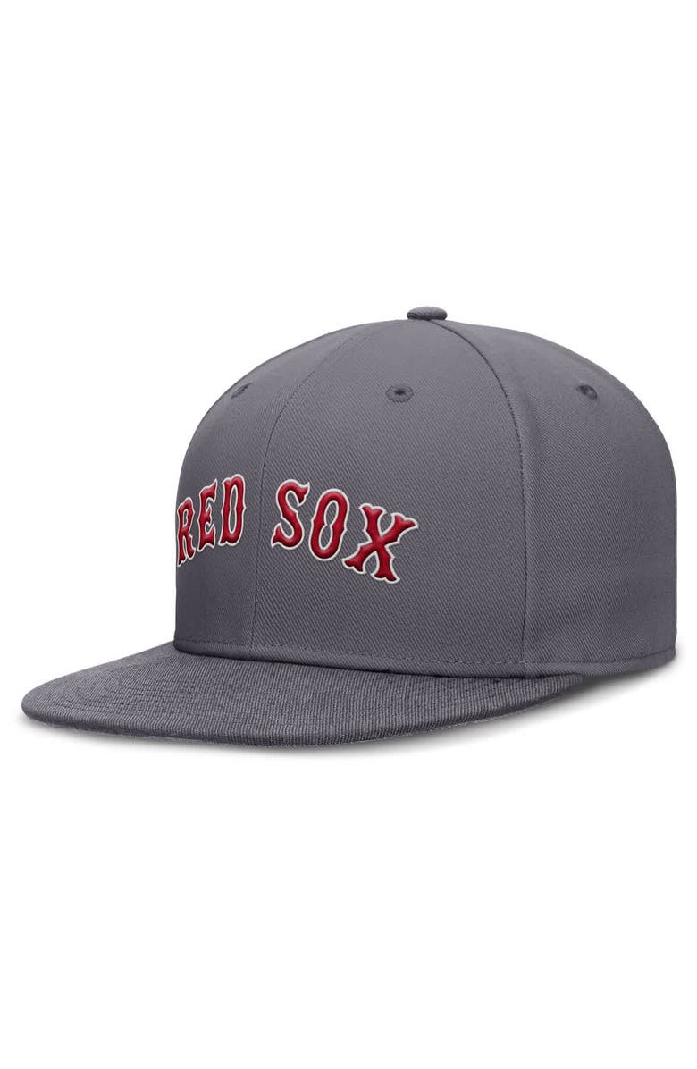 Nike Men's Nike Gray Boston Red Sox Performance True Fitted Hat, Alternate, color, Gray