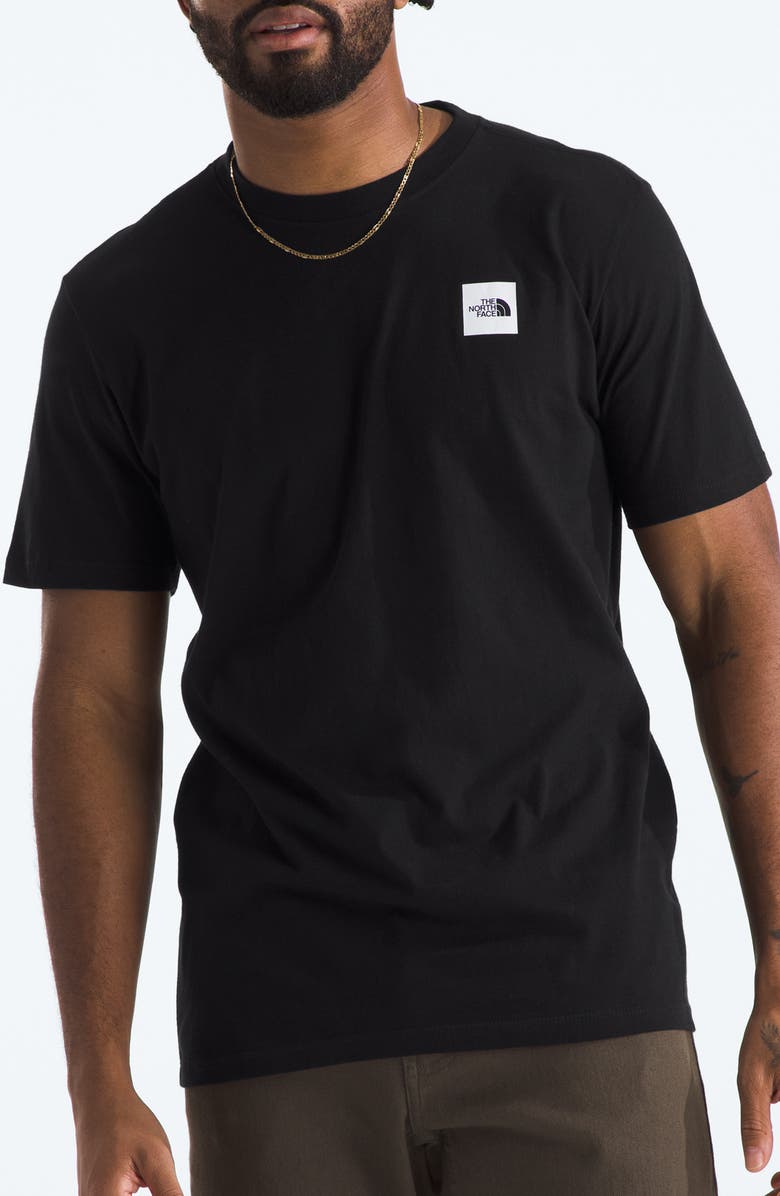 The North Face Box Logo Graphic T-Shirt, Main, color, 