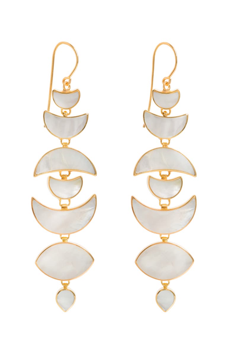 Freya Rose Warrioress Moon Drops, Main, color, Gold