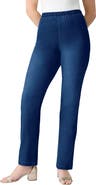 Roaman's Plus Size Comfort Stretch Straight Leg Jean