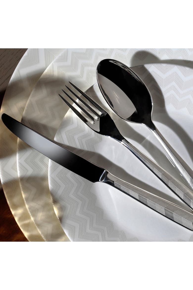 Serving Spoon, Alternate, color, Silver
