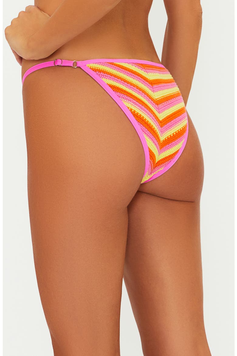 Roxie Cotton Blend Bikini Bottoms, Alternate, color, SOLEIL CROCHET