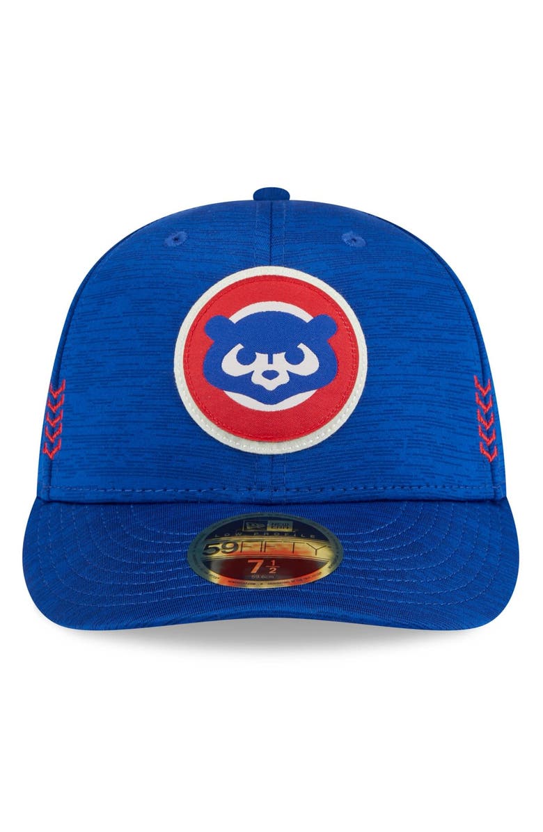New Era Men's New Era Royal Chicago Cubs 2024 Clubhouse Low Profile 59FIFTY Fitted Hat, Alternate, color,