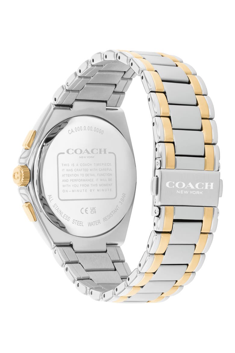 Jackson Bracelet Chronograph Watch, 41.5mm, Alternate, color, SILVER  GOLD