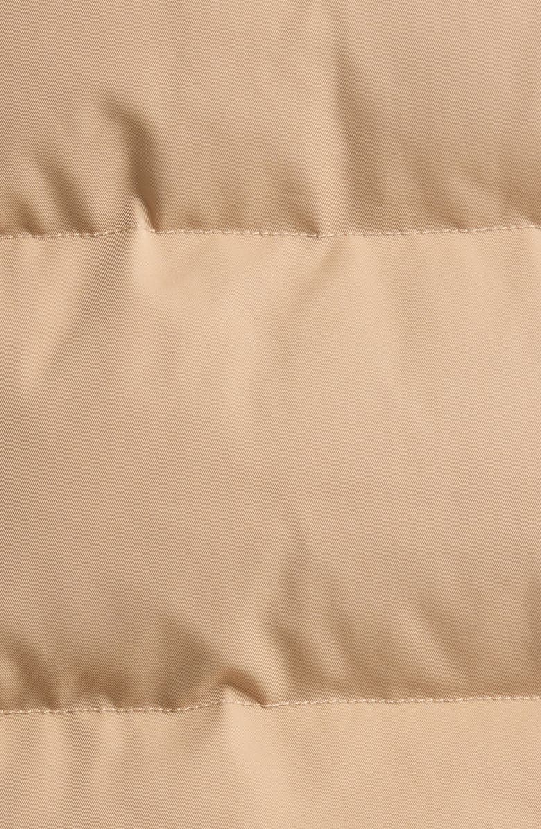 Nothing Grows Overnight Western Down Puffer Jacket, Alternate, color, Tan