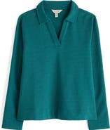 Seasalt Cornwall Clear Wing Organic Cotton Johnny Collar Sweatshirt