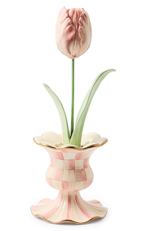 Rosy Garden Tulip in Vase