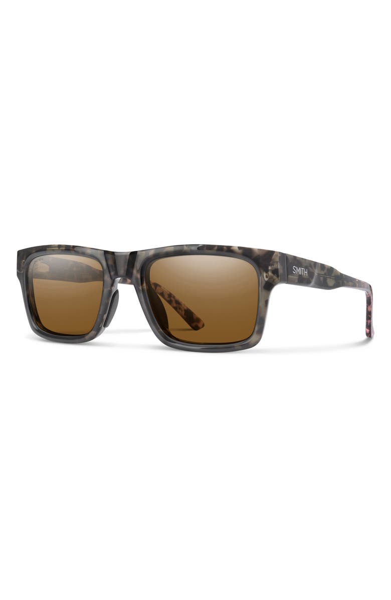 Smith Strand 51mm Sunglasses, Alternate, color, Salt Haze / Glass Brown