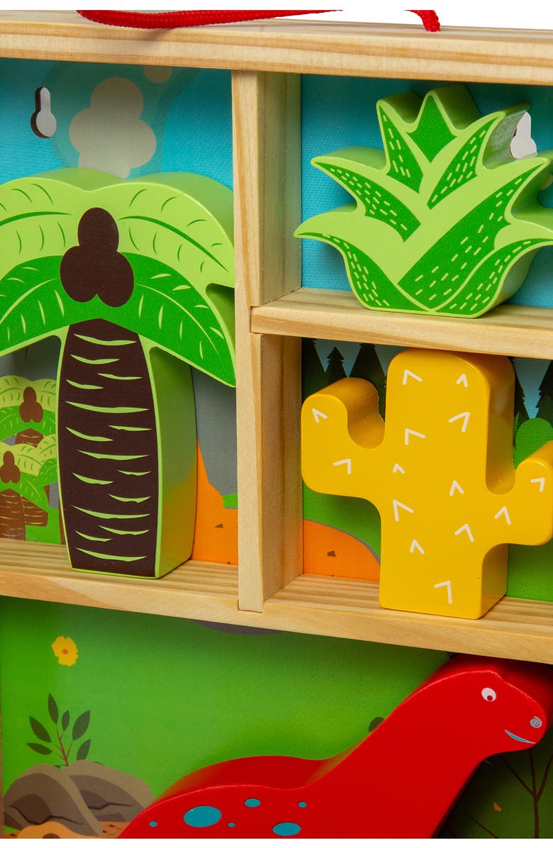 Bigjigs Toys Dinosaur Animal Playbox, Alternate, color, Multicoloured