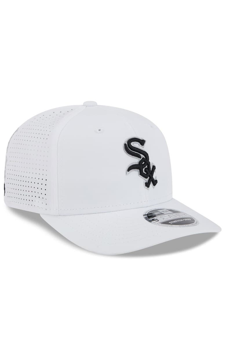 New Era Men's New Era  White Chicago White Sox 2025 Spring Training 9SEVENTY COOLERA Stretch-Snap Hat, Alternate, color, 
