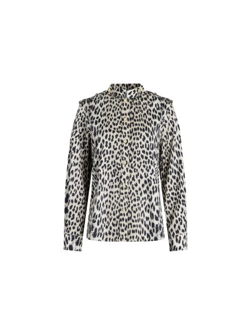 Callas Milano Mika Band-collar Shirt In Multi