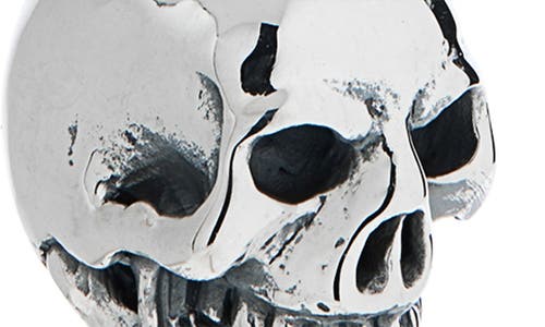 Good Art Hlywd Jack Skull Drop Pendant In Silver