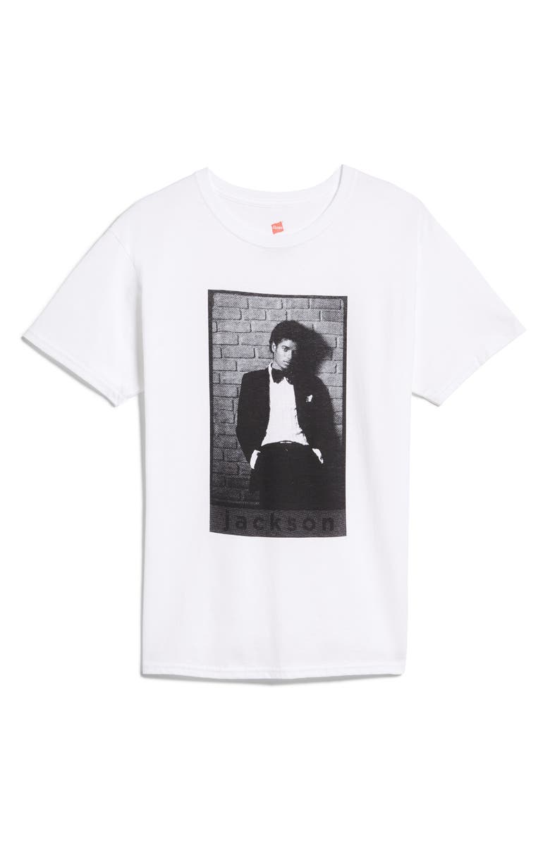 Hanes Michael Jackson T-Shirt, Main, color, 
