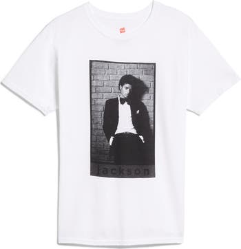 00s Michael Jackson Tシャツ XL Hanes フォトT Hanes Michael Jackson T-Shirt | Nordstrom