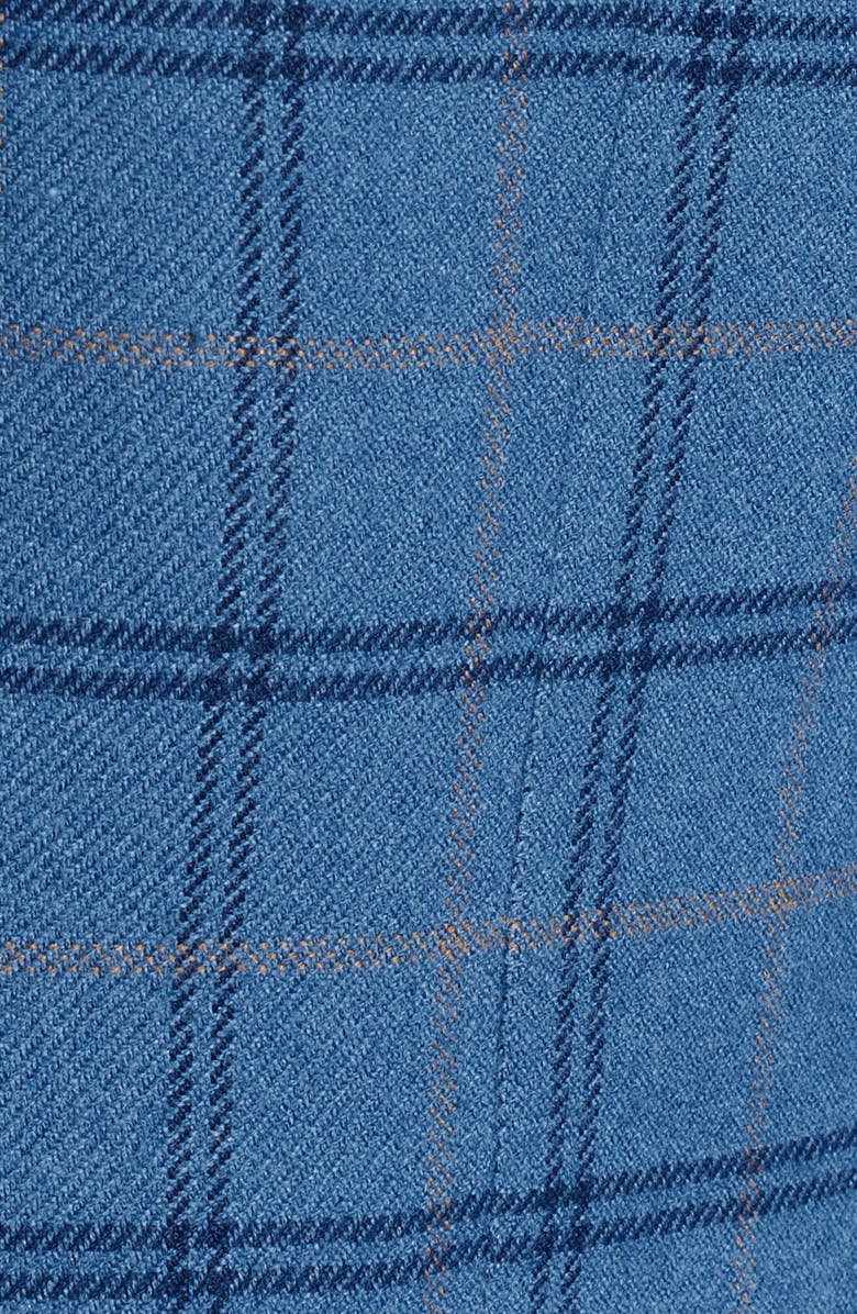 SAVILE ROW CO Plaid Sport Coat, Alternate, color, Blue