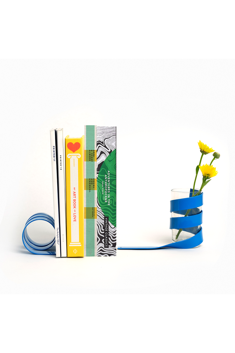 Book End, Alternate, color, Blue