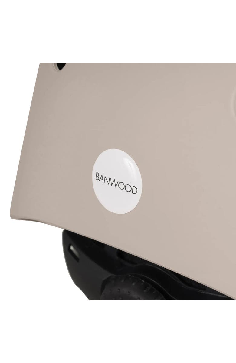 Banwood Classic Kids Bike Helmet Matte Adjustable, Alternate, color, Beige