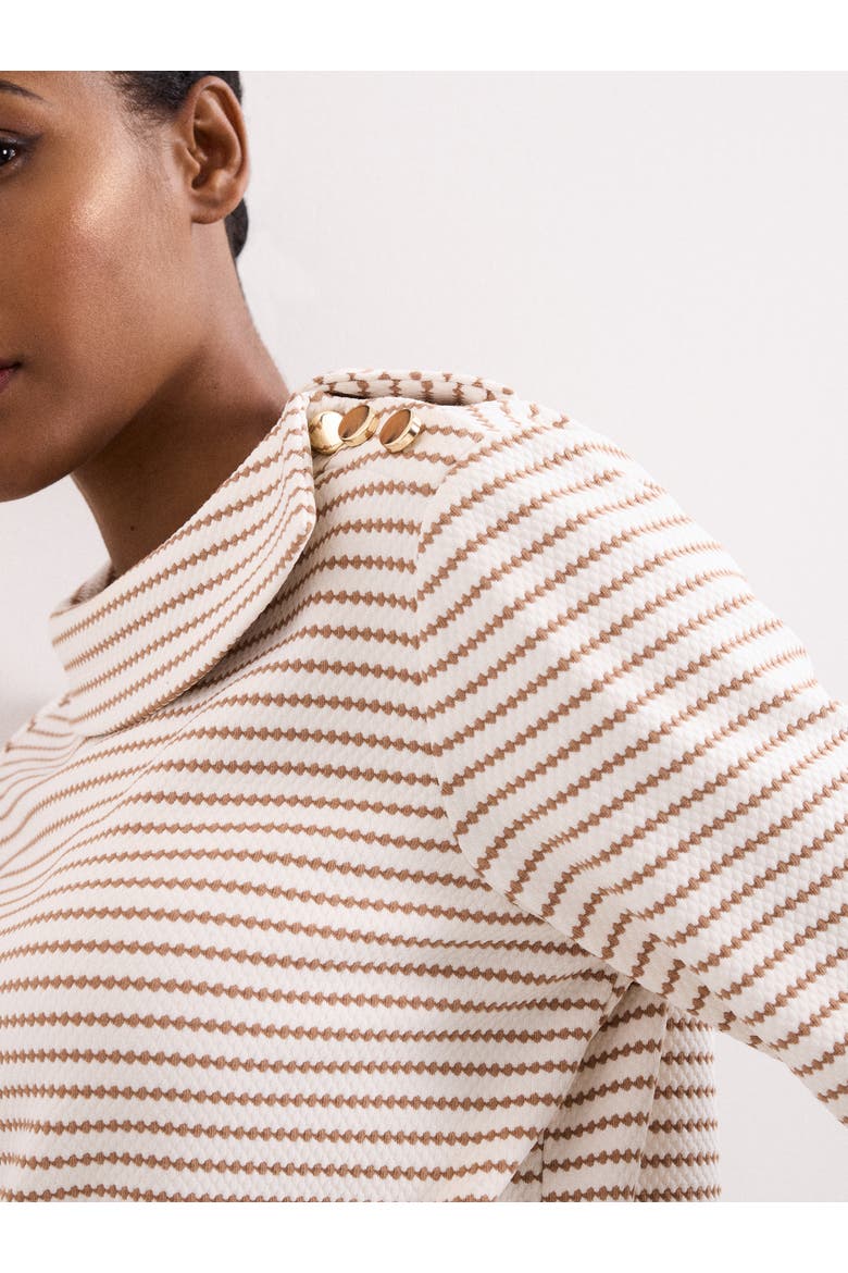 Remy Textured Top, Alternate, color, Camel
