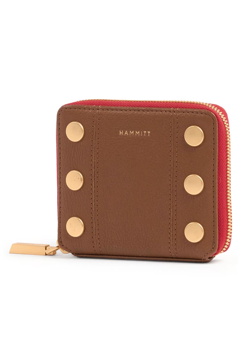 5 North Wallet, Alternate, color, MAHOGANY/ BRUSHED GOLD