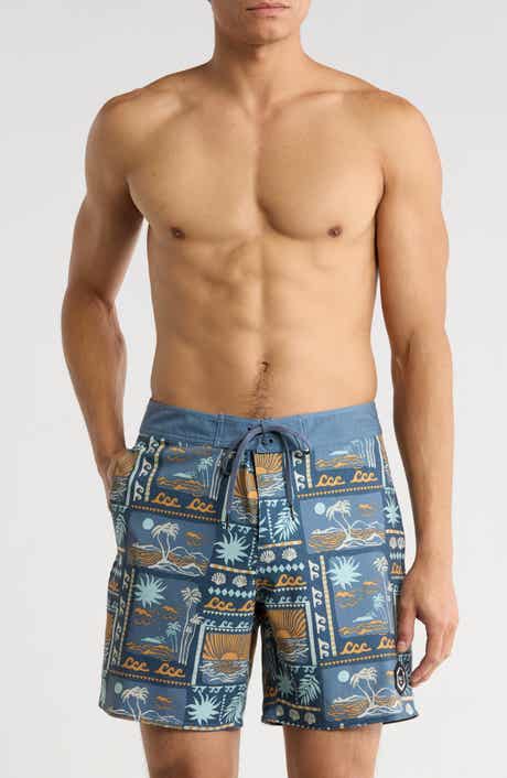 RVCA Hawaii Sunset Swim Trunks