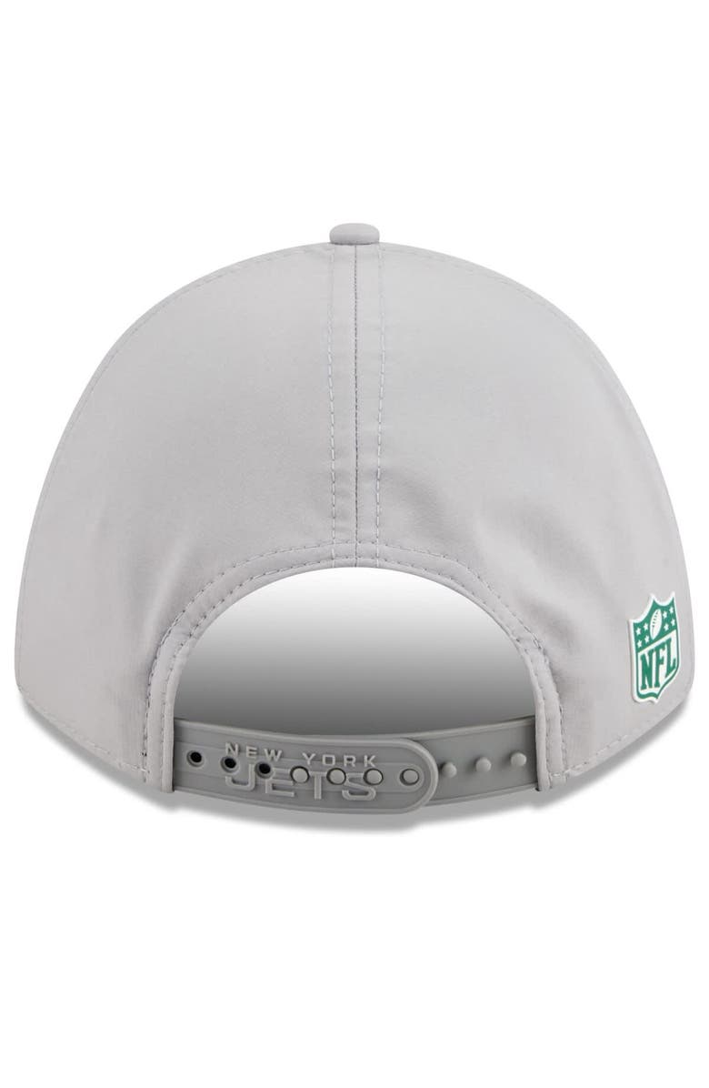 New Era Men's New Era Gray New York Jets 2025 Sideline M-Crown 9FORTY Adjustable Hat, Alternate, color, Gray