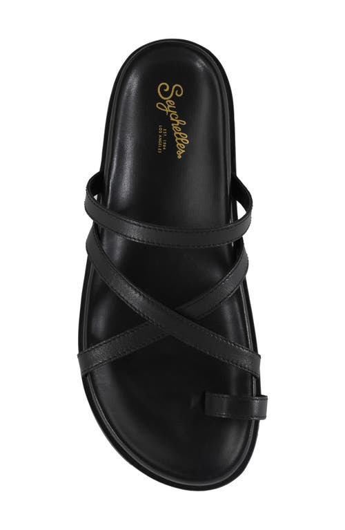 Seychelles Highline Slide Sandal In Black