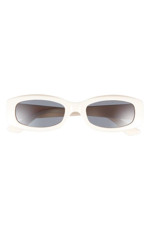 Slim Rectangular Sunglasses