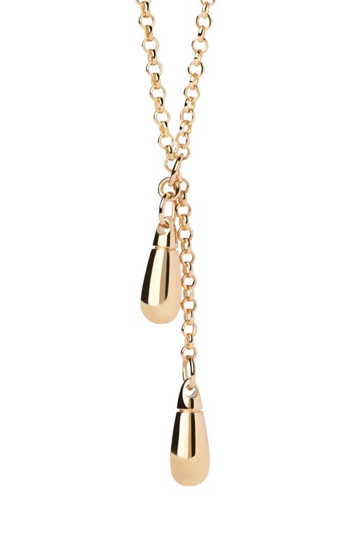 Pdpaola Tango Chain Necklace In Gold