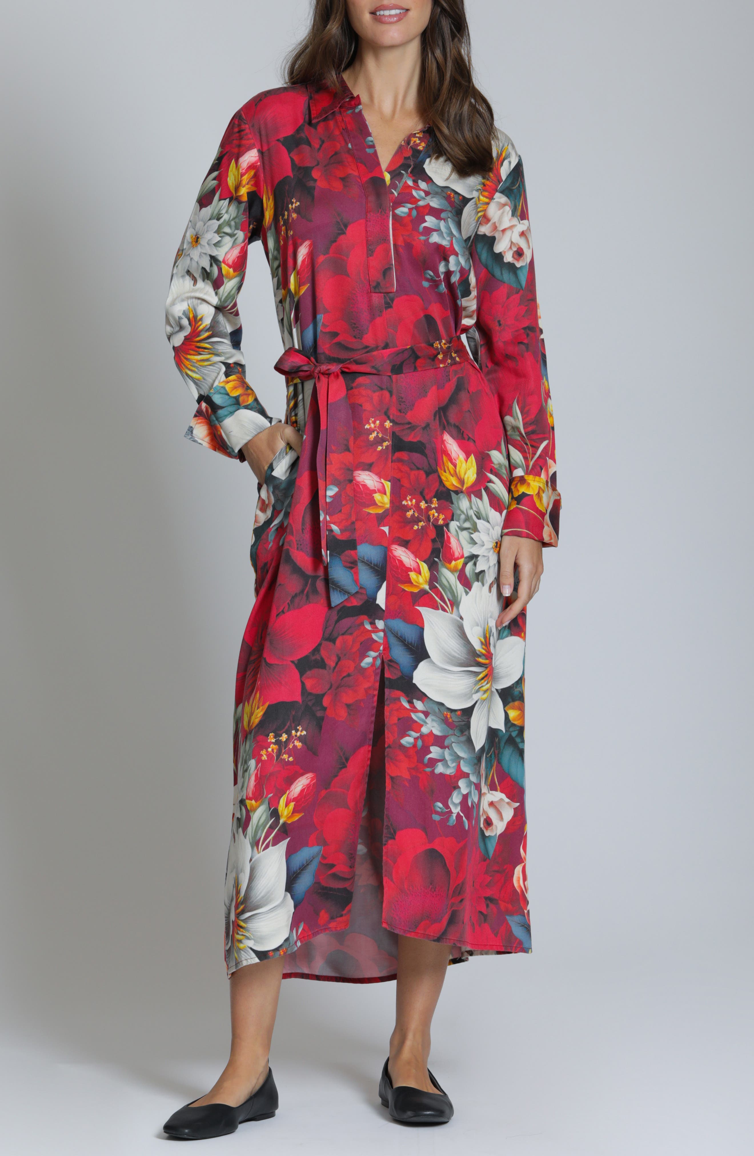 Long Sleeve Shirtdress - image 3