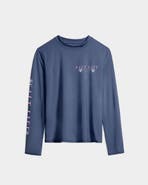 Salt Life Salty Marlin Badge Performance Long Sleeve Tee