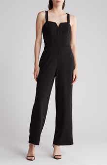 bebe Wide Leg Jumpsuit