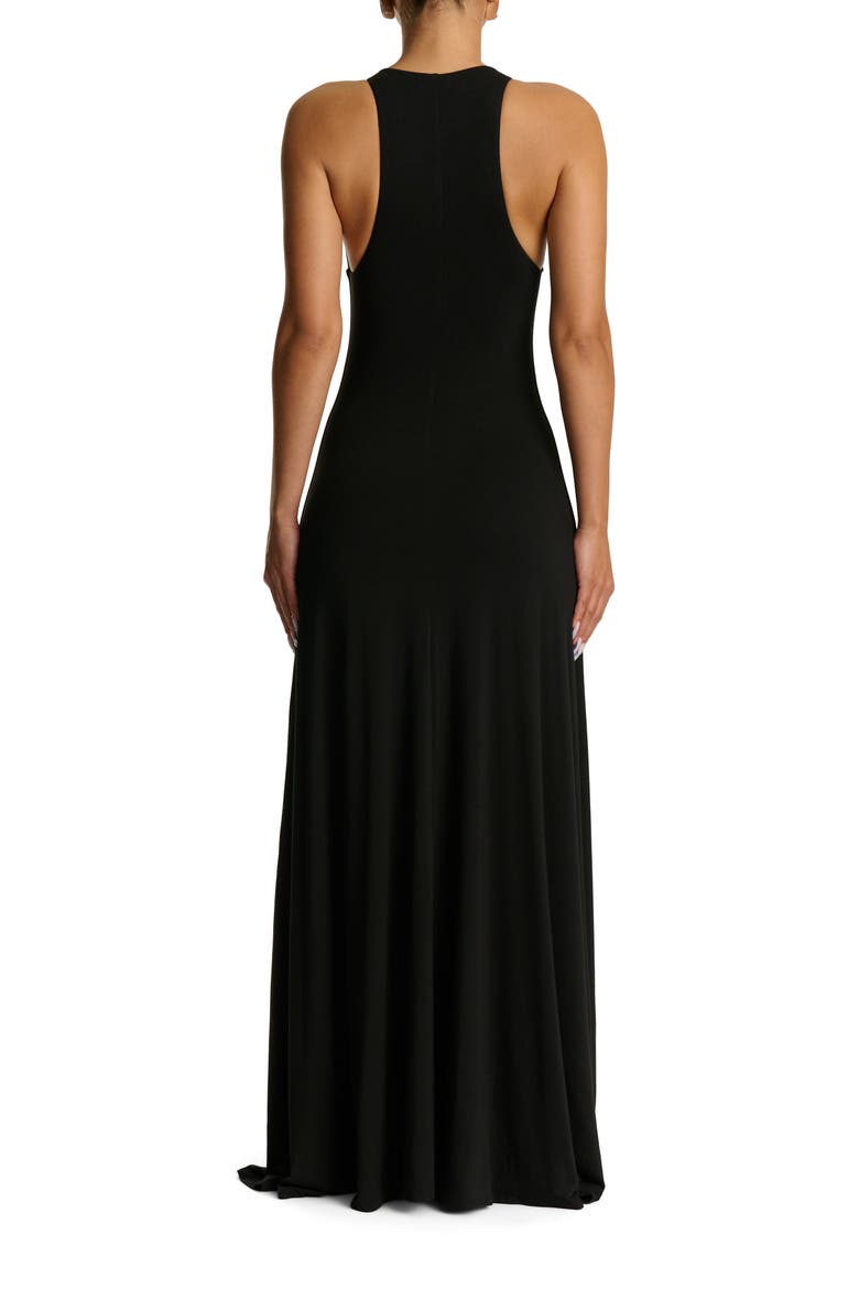 Smooth Maxi Dress, Alternate, color, BLACK