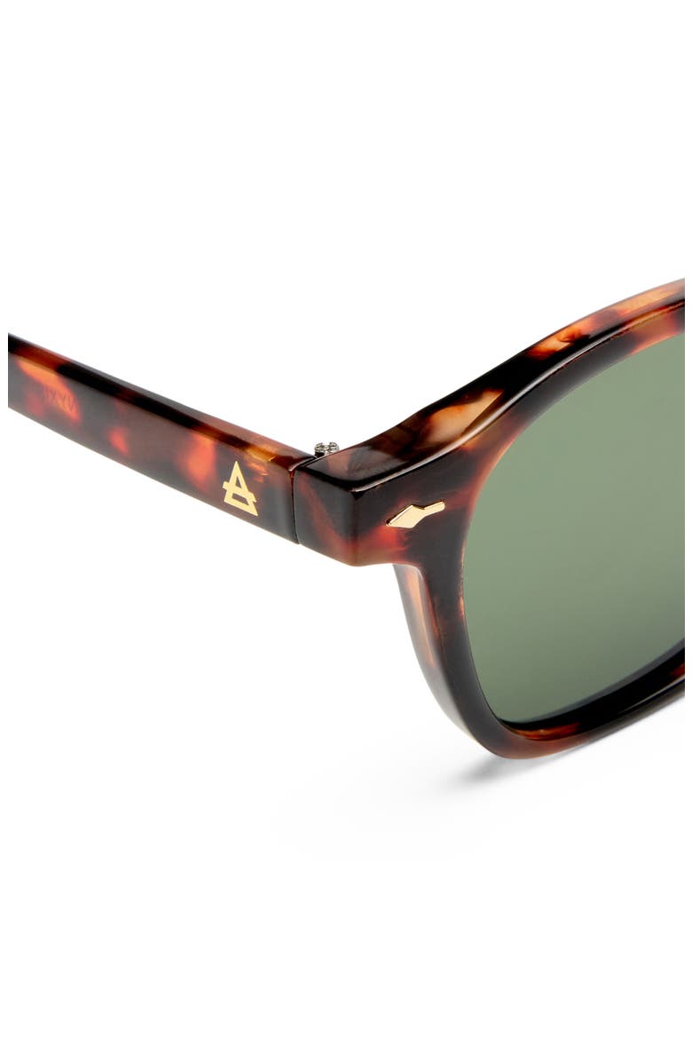 Gender Inclusive Nyxis 47mm Round Sunglasses, Alternate, color, DARK TORT