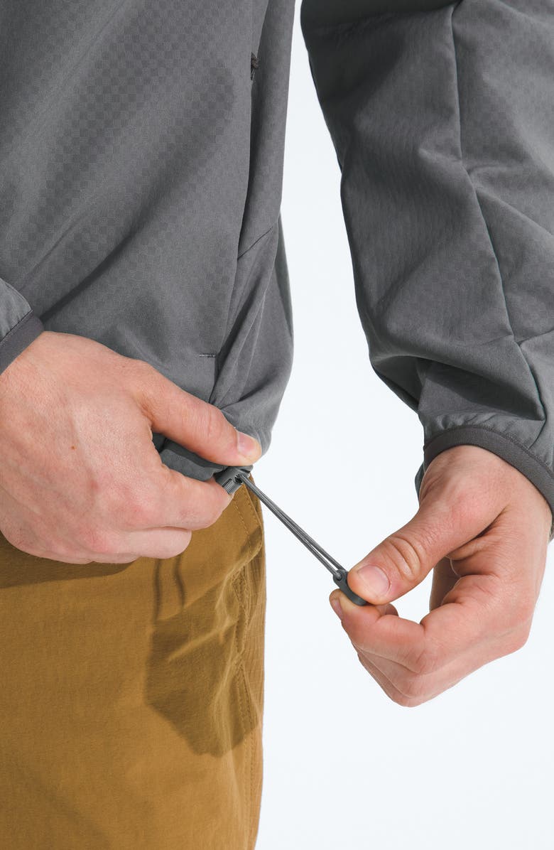 The North Face Tek Approach Water Repellent Jacket, Alternate, color, Smoked Pearl/ Anthracite Grey